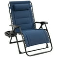 thumbnail image 1 of Outsunny Chaise Longue Zéro Gravité, Chaise de Patio Inclinable avec Porte-Gobelet, 1 of 10
