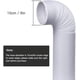 thumbnail image 4 of Manguera de aire acondicionado portátil, manguera de ventilación de escape de CA flexible de 150 mm de diámetro y 2 m de longitud, piezas de aire acondicionado con rosca en sentido, 4 of 5