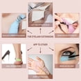 thumbnail image 2 of PinesC 4 Rouleaux de Ruban pour Cils, Ruban pour Extensions de Cils, Ruban pour Cils Coloré Ruban pour Extensions de Cils Ruban de Maquillage Ruban Médical Ruban pour Peau Sensible Fournitures pour Cils pour Extensions de Cils, 2 of 5
