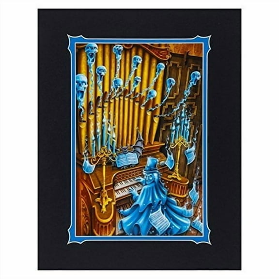 Disney Haunted Mansion The Organist Craig Fraser Print