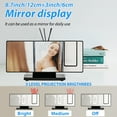 thumbnail image 6 of ELECTIME Projection Alarm Clock, Digital Clock with 180° Rotatable Projector, Clear LED Display, 6 of 7