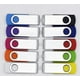 Lecteurs Flash USB 2.0 en Vrac dans des Conceptions Colorées pour le Stockage de Données et le Partage de Fichiers (Couleurs Aléatoires) – image 2 sur 4