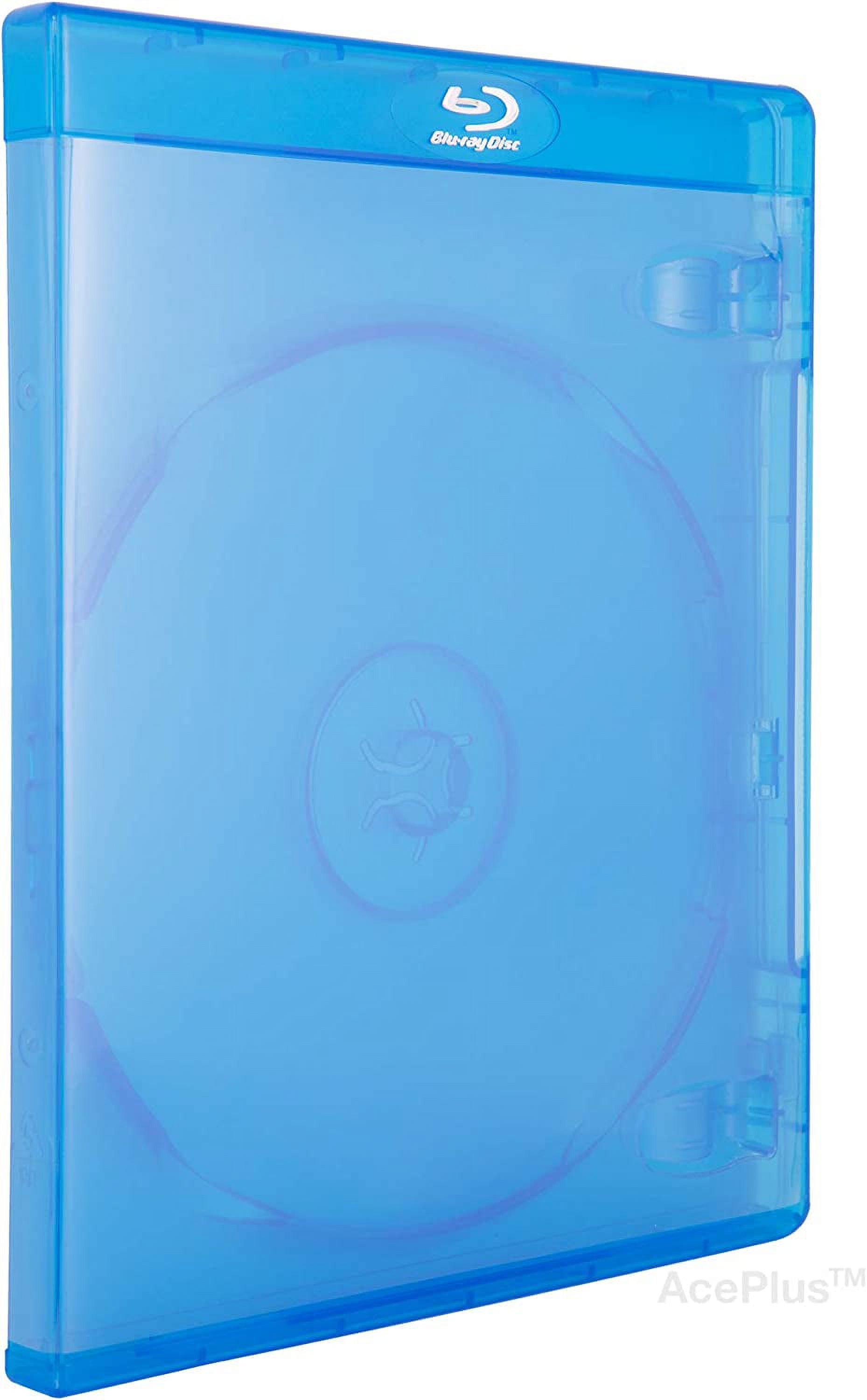Premium Clear 6-Disc Blu-Ray Cases (14mm) – Standard Size, Soft Plastic, Lot Of Multiple