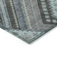 thumbnail image 4 of Addison Rugs Chantille Indoor/Outdoor Transitional Geometric, Abstract Pewter Washable Rectangle Rug, 3' x 5', 4 of 6