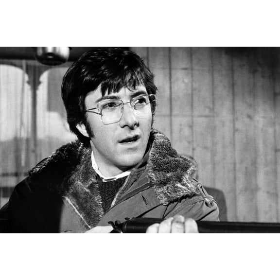 Dustin Hoffman in Straw Dogs classic scene holding rifle 24x36 Poster