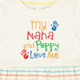 thumbnail image 4 of Inktastic Nana and Poppy Love Me Girls Baby Dress, 4 of 5