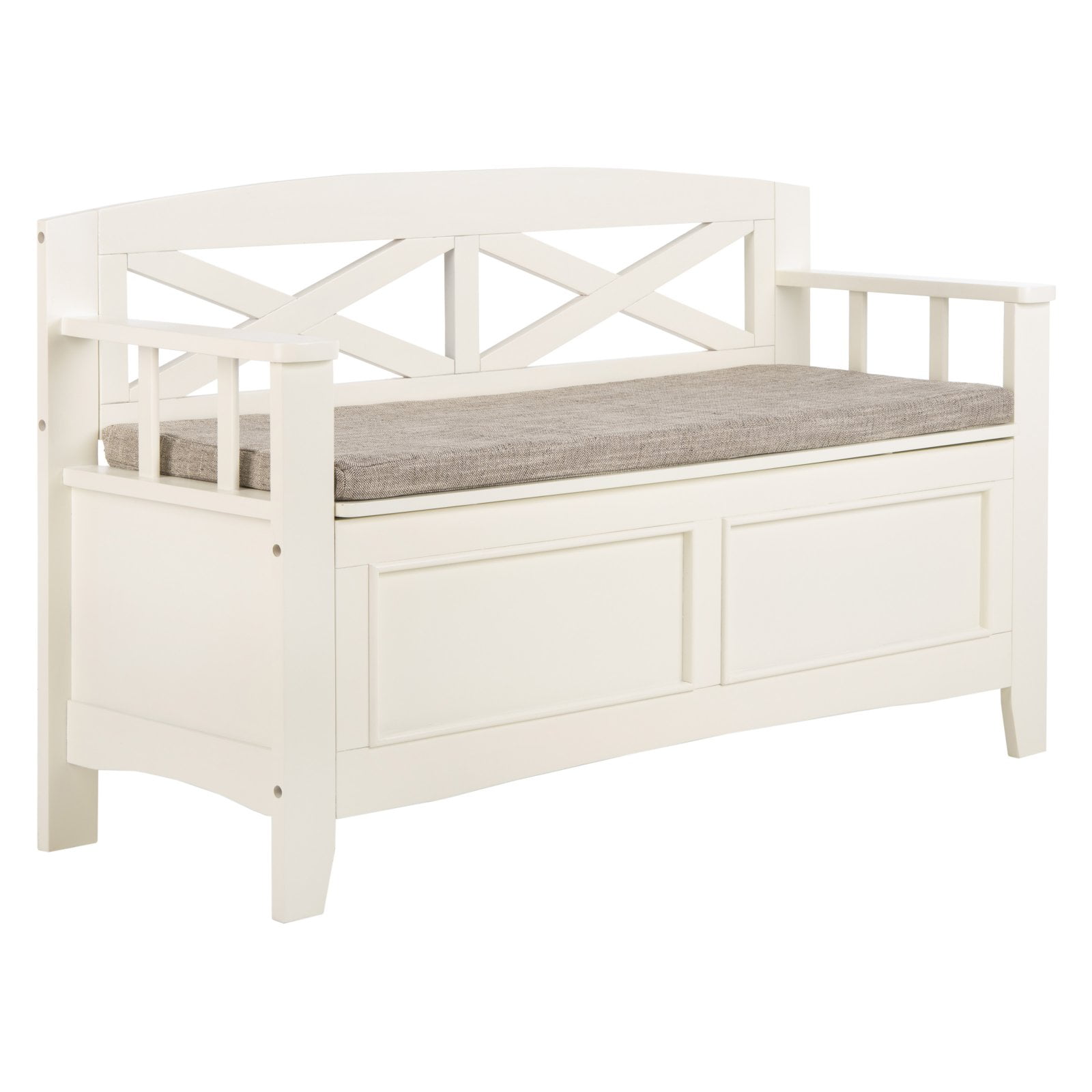 Safavieh Anisa Contemporary Storage Bench with Cushion