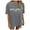 Grey, variant on Women's Basic T Shirt - Soft Comfortable Short Sleeve Tee - Breathable Everyday Top