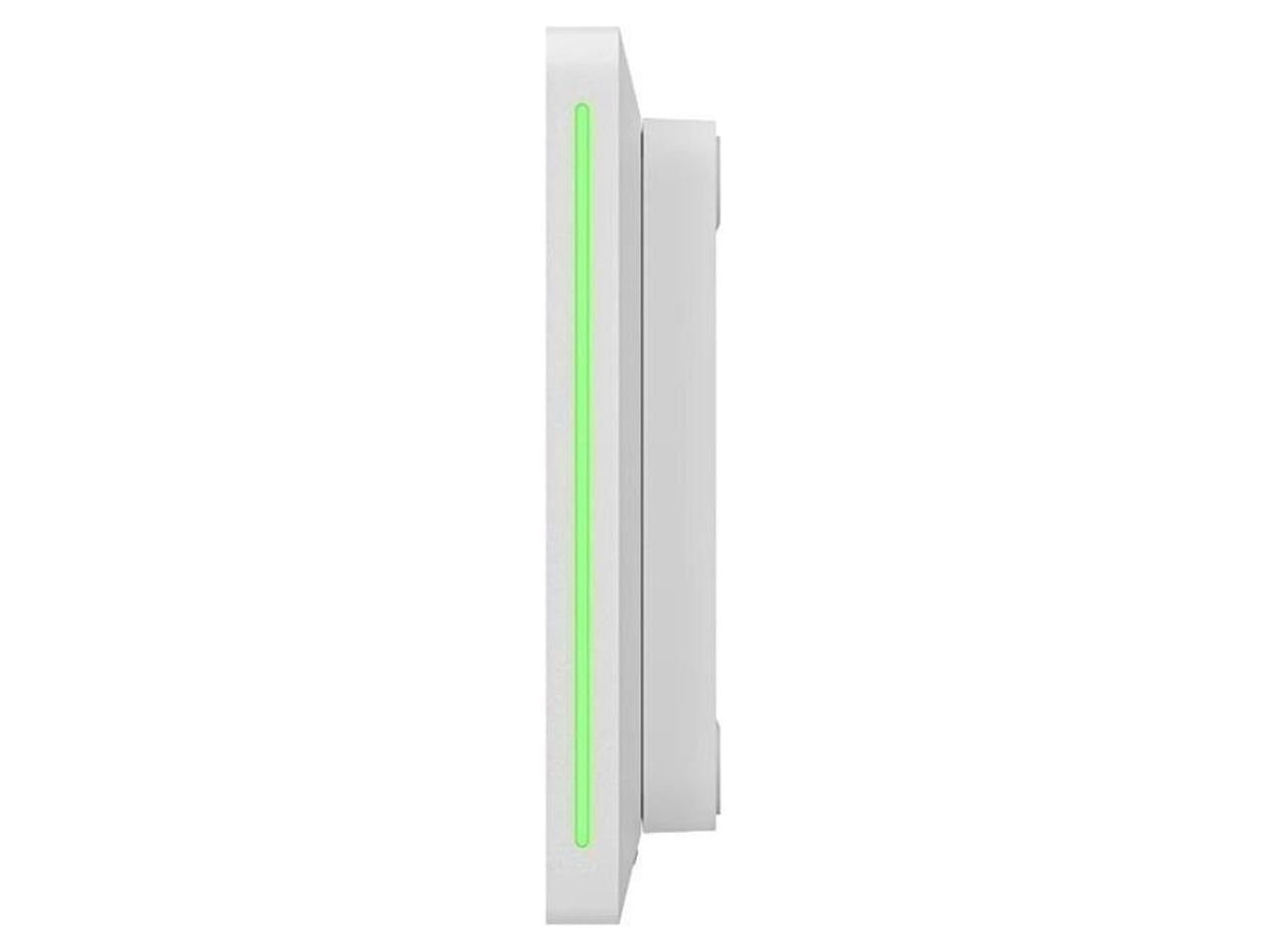 Logitech Tap Scheduler - 9.7" Width x 1.1" Depth x 6.5" Height - White - Glass