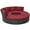 Espresso Red, variant on Modway Convene Circular Outdoor Patio Daybed Set in Espresso White