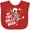 Red, variant on Inktastic My 1st Halloween with Dancing Skeleton Boys or Girls Baby Bib