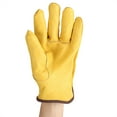 thumbnail image 3 of Gloves,1Pair 2 Layers Leather Working Protection Gloves Leather Gloves Optimized for Excellence, 3 of 14