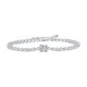 thumbnail image 1 of Pulsera con destellos para mujer, pulsera de cadena, pulsera de eslabones decorativa versátil de lujo, pulsera de joyería para compras en la calle,, 1 of 8