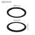 thumbnail image 2 of Uxcell 72mm Lens Adapter Ring, 1 Pcs Metal Camera Lens Adapter for P Series Filter DSLR Camera Lenses Accessories, Black, 2 of 3