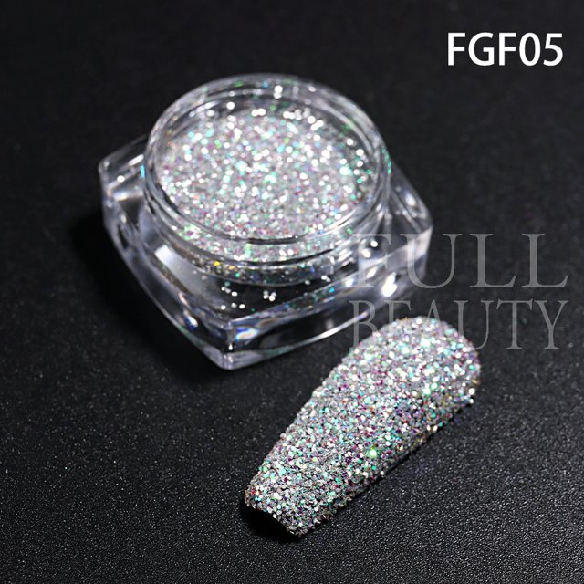 Polvos de purpurina para uñas de oro metálico, espejo cromado brillante, pigmento de polvo mágico, decoraciones de manicura rosa champán de Año Nuevo # XP01 Dengxun unisex