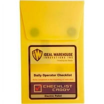Ideal Warehouse Electric Pallet Truck Checklist Caddy 70-1073