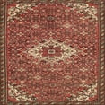 thumbnail image 1 of Ahgly Company Machine Washable Indoor Square Traditional Tomato Red Area Rugs, 6' Square, 1 of 7