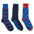 thumbnail image 3 of Calcetines Polo Club para Hombre, de Vestir Multicolor 3 Pares Unitalla, 3 of 4