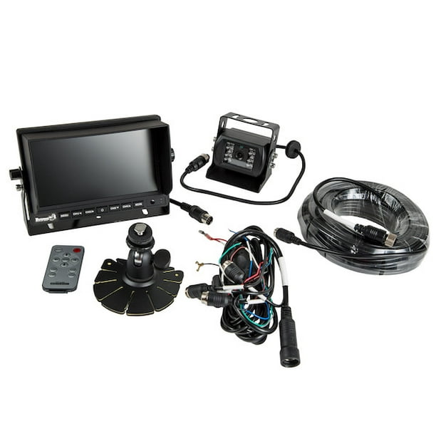 Buyers Products Quad Screen Rear Observation System with Night Vision Backup Camera Walmart