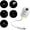 5 Projector Films A, variant on Lumorealm Fantasy Projector, 2 In 1 Galaxy Projector Night Light For Bedroom, Star Projector with Adjustable Brightness, Mini Galaxy Light for Ceiling Wall Room Decor