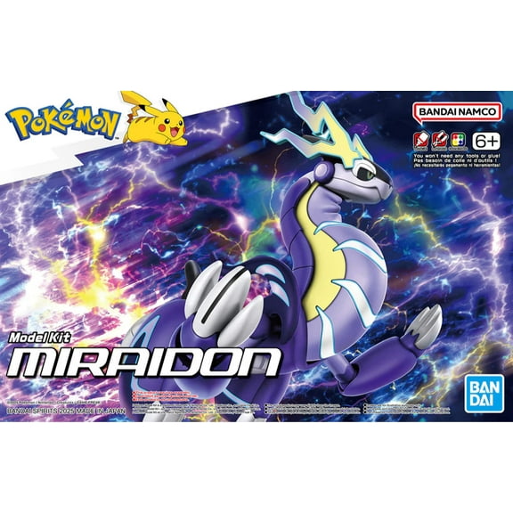 Bandai 2808123 Pokemon #59 Miraidon Model Kit