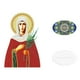 thumbnail image 1 of Pintura de diamantes DIY Virgen María Dibujo de diamantes católico Religiones Punto de cruz rojo, 1 of 7