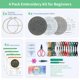 thumbnail image 2 of Kit de bordado ETSPIL para principiantes y adultos con 33 puntadas, 2 of 6