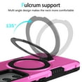 thumbnail image 6 of Cutyskin for Samsung Galaxy S24 Plus Case with 135° Adjustable Ring Kickstand, for Women Men, Military Drop Protection Armor Shock Absorbent Rugged Phone Case for Samsung Galaxy S24 Plus, Pink, 6 of 9