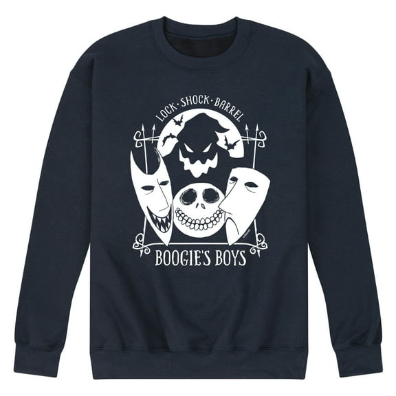 The Nightmare Before Christmas - Boogies Boys - Men's Crew Neck Fleece Pullover