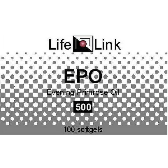 LifeLink Evening Primrose Oil 500mg 100 Softgel