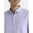 thumbnail image 2 of George Men’s Performance Dress Shirt with Long Sleeves, Sizes S-3XL, 2 of 5