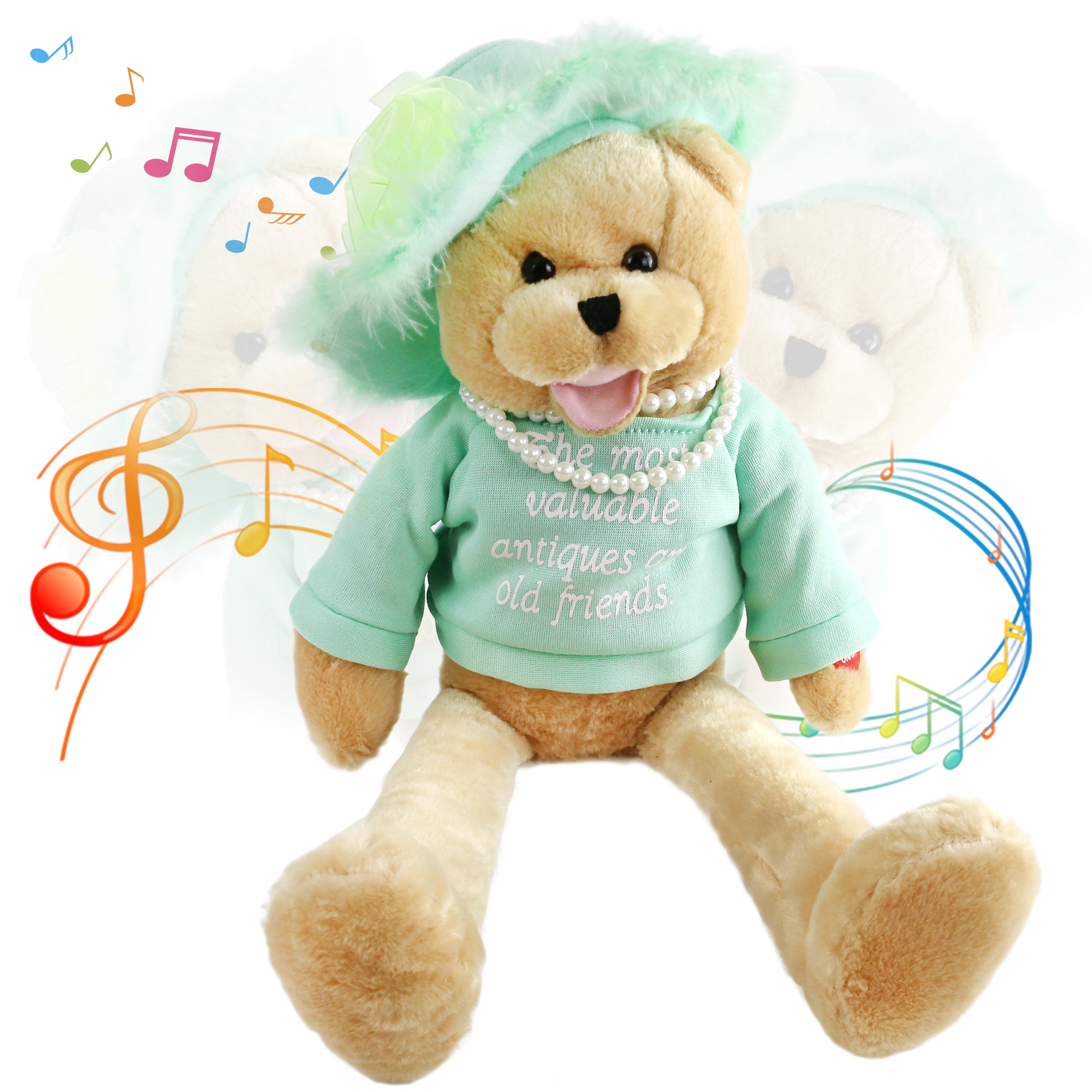 Bear Direction One Singing Bear Animated Dancing Assorted 9 Inch Plush Soft Toy 