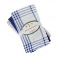 thumbnail image 1 of 3 Piece Cotton Tea Towels - Navy Plaid Waffle Towel Set, 1 of 1