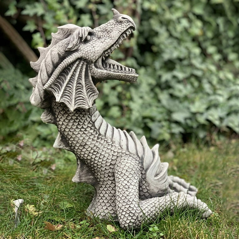 Unique Dragon Decor Resin Simulation Dragon Statue Wall Hanging