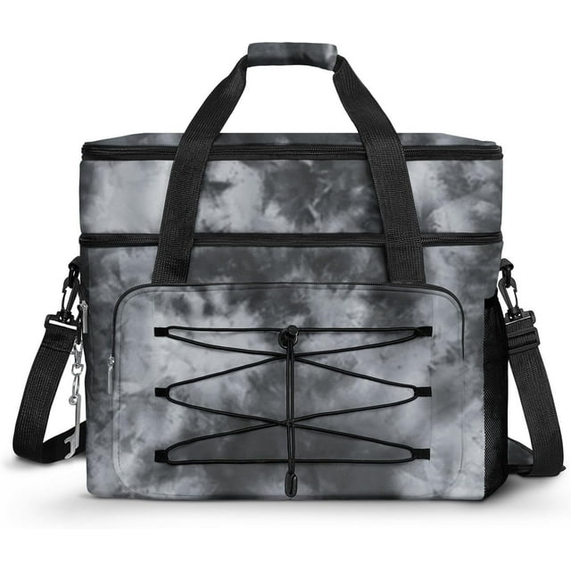 Soft Cooler Bag 60 Can Collapsible Insulated Sided Cooler Large Leakproof Camping Cooler Picnic Waterproof Beach Cooler Meal Prep Bag Portable Travel Cooler for Shopping,Kayaking,Road Trips,Car