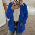 thumbnail image 2 of Liquidation d'Hiver Cardigans pour Femmes Manches Longues Manteau Ample Cardigan Chandail Uni, 2 of 6