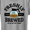 thumbnail image 3 of Instant Message - Freshly Brewed Pot Get Sh-t Done - Women's Short Sleeve Graphic T-Shirt, 3 of 6