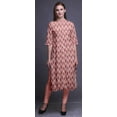 thumbnail image 4 of Bimba Printed Straight Kurti Kurtis For Women Summer Clothing XXX-Large, 4 of 6