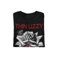 thumbnail image 3 of Thin Lizzy - Black - Small Rose Jumbo Print Unisex T-Shirt - Black - Small, 3 of 6
