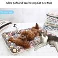 thumbnail image 5 of MUYIER Cozy Calming Cat Blanket, Cat Bed Self Heating Pet Pad, Ultra Soft and Warm Dog Cat Bed Mat Flannel Blanket, 5 of 7