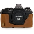 thumbnail image 5 of MegaGear Ever Ready Leather Camera Case Compatible with Olympus OM-D E-M5 Mark II 40-150mm, 5 of 5