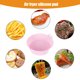 thumbnail image 4 of Almohadilla para freidora de aire de 7,5/8,5 pulgadas, cesta de pollo frito de silicona reutilizable, suministros de cocina, 4 of 8