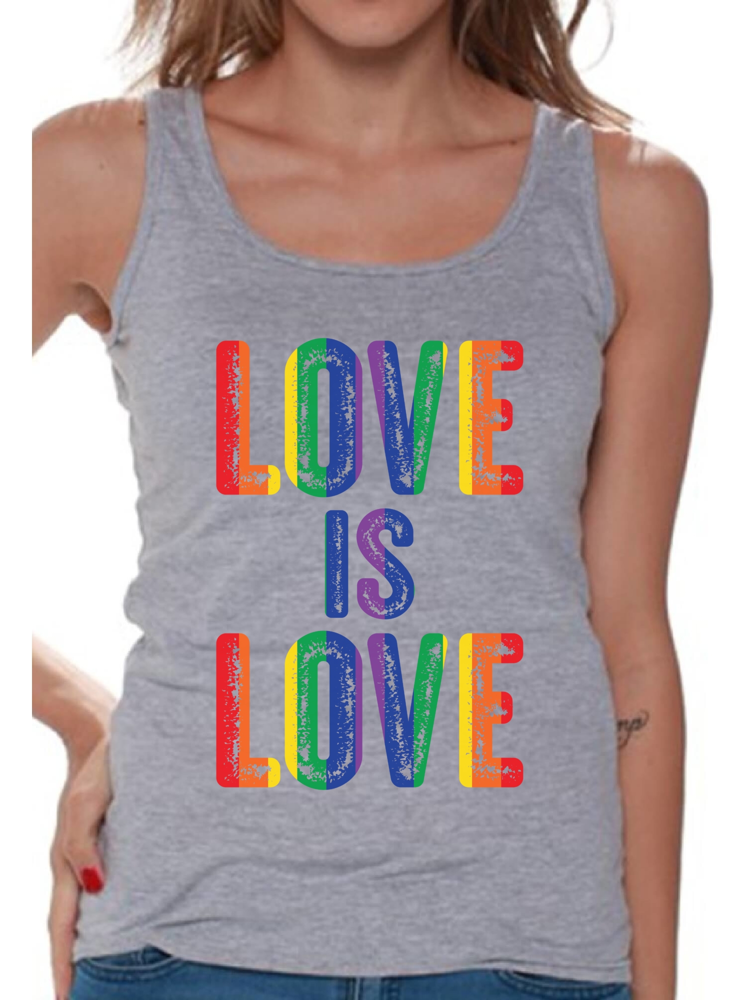 Pride vest tops Clearance