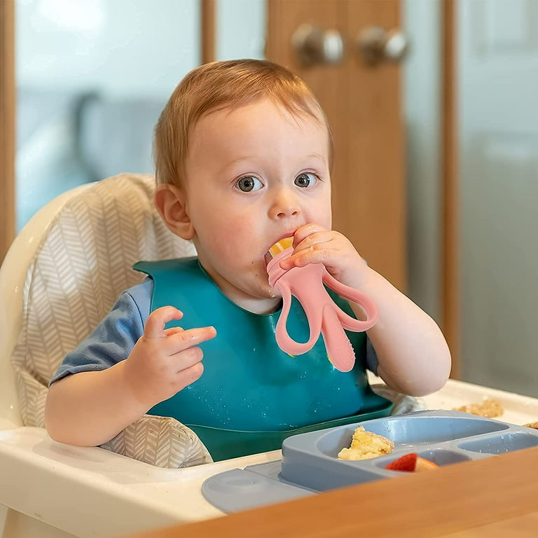 Baby Fruit Feeder Banana Mesh Pacifier Infant Toddler Fresh Food
