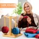 thumbnail image 5 of Soporte de Hilo de Madera con 2 Ejes para Crochet y Tejido, 5 of 7