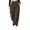 Coffee, variant on Xdegoge Quick Dry Pants Women Hiking Waterproof Wide Leg Parachute Trousers with Zipper Pockets Drawstring Elastic Waist Baggy Outdoor Cargo Sweatpants