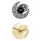 thumbnail image 1 of Reloj de pared de caligrafía islámica de 2 piezas decorativo silencioso para decoraciones de pared del hogar Sunnimix Reloj de pared, 1 of 8