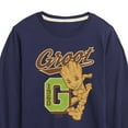 thumbnail image 3 of Marvel Guardians of the Galaxy - Groot Collegiate - Toddler And Youth Long Sleeve Graphic T-Shirt, 3 of 5