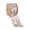 Natural/Multi, variant on LaRibbons 2 1/2" Wired Ribbon | Red/White Flag Stripe | 10 Yard Roll