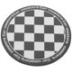 thumbnail image 2 of Checkerboard Cup Cushion Car Interior Leather Round Coaster Vehicle Cup Holder, 2 of 2